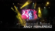 Angy canta “I Will Survive” de Gloria Gaynor, en el concierto con la banda Onda Big Band