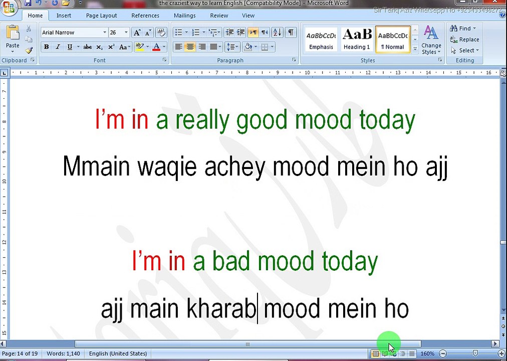 Lesson Four ''I'm in'' The Craziest Way To Learn English