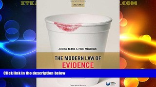 Books to Read  The Modern Law of Evidence  Full Ebooks Most Wanted