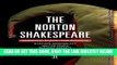 [FREE] EBOOK The Norton Shakespeare: The Essential Plays / The Sonnets (Third Edition) ONLINE