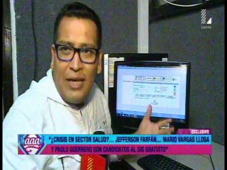 Crisis en el SIS: Farfán, Guerrero y Vargas Llosa son candidatos al SIS