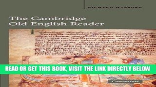[FREE] EBOOK The Cambridge Old English Reader ONLINE COLLECTION