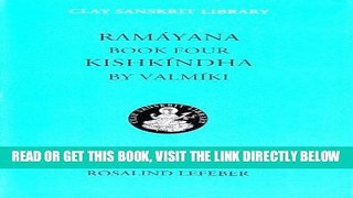 [READ] EBOOK Ramayana Book Four: Kishkindha (Clay Sanskrit Library) (Bk. 4) ONLINE COLLECTION