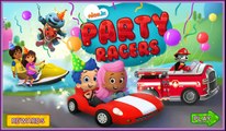 Party Racers Dora and Friends,Wallykazam, PAW Patrol and Bubble Guppies