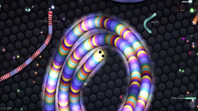 Slither.io - The Highest Risky Plays 2 Slitherio Epic Moments