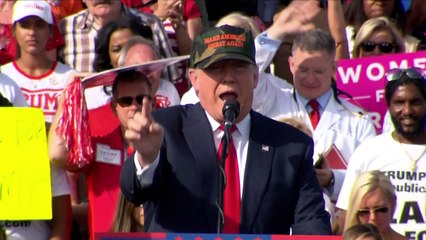 Trump, Clinton blitz battleground Florida