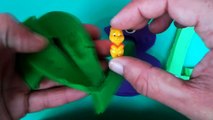 Learn to Count with Play Doh Surprise Eggs! Frozen Egg Spiderman Video for Kids Baby Childrens