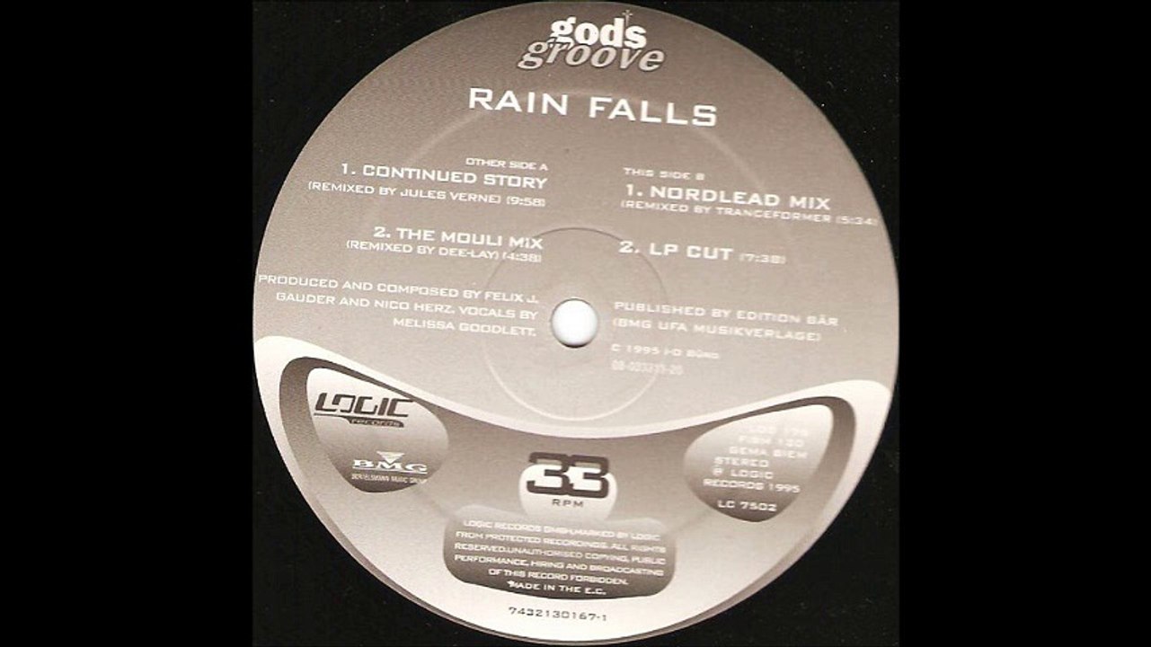 God's Groove - Rain Falls (Continued Story Remix) (A1)