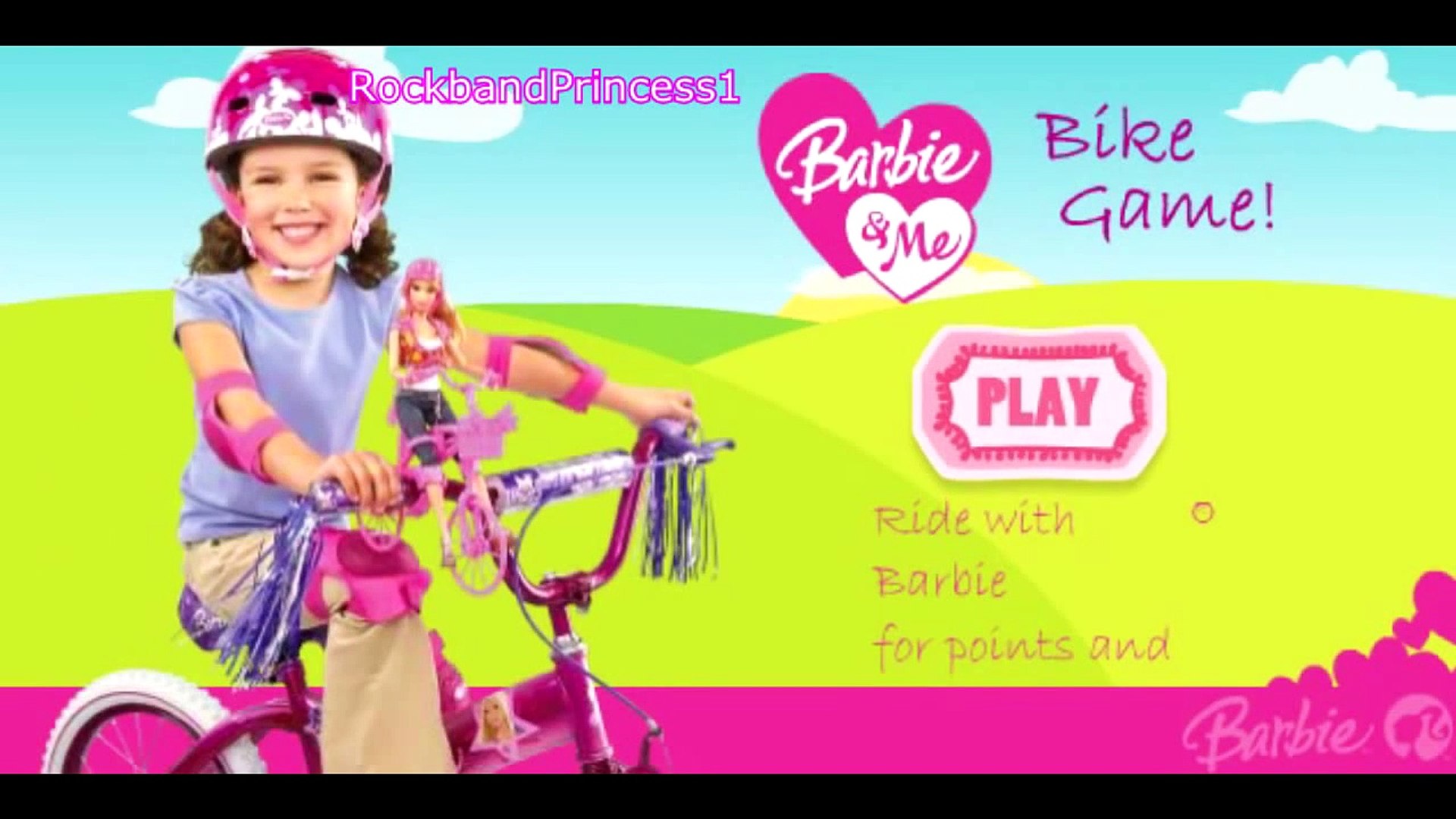 barbie bike game