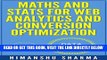 [Free Read] Maths and Stats for Web Analytics and Conversion Optimization Full Online