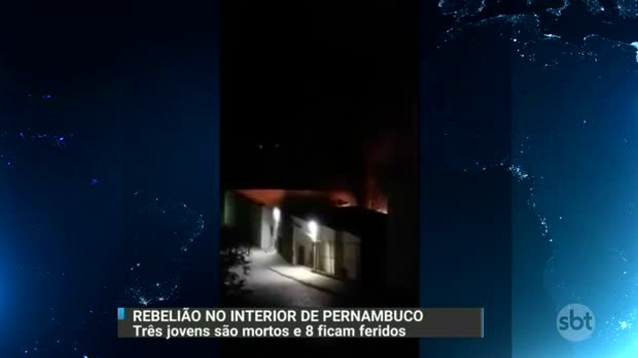 Rebelião em unidade para menores infratores deixa quatro mortos no Recife