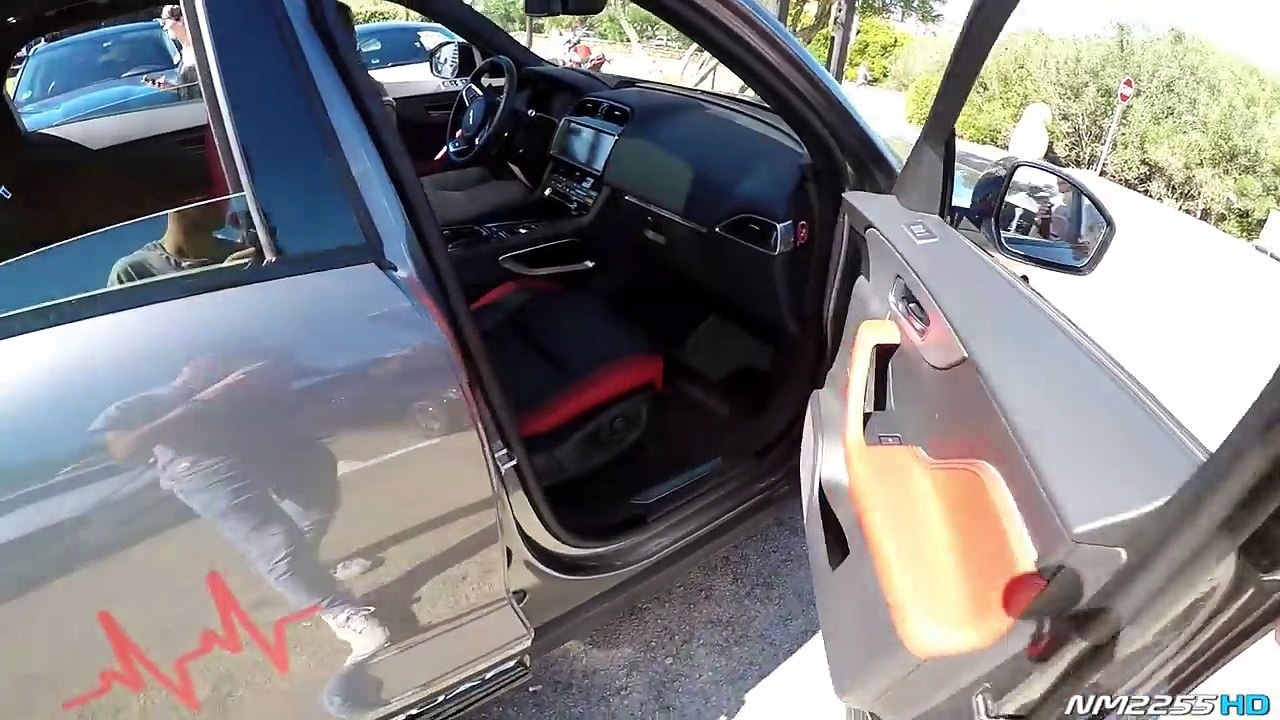 Jaguar F-Pace V6 3.0 S Exhaust Sound - OnBoard Ride, Start Up & Revs!