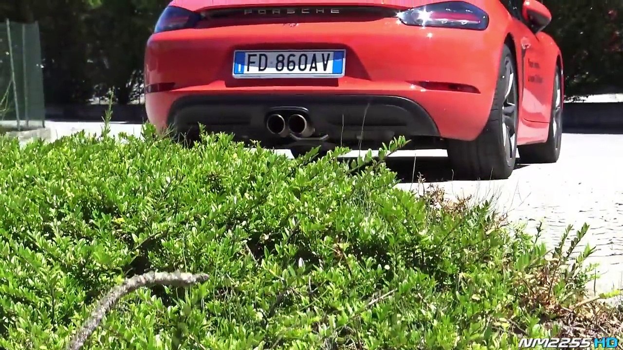 2016 Porsche 718 Boxster S Exhaust Sound - Start Up, Revs, Accelerations, FlyBys & More!!