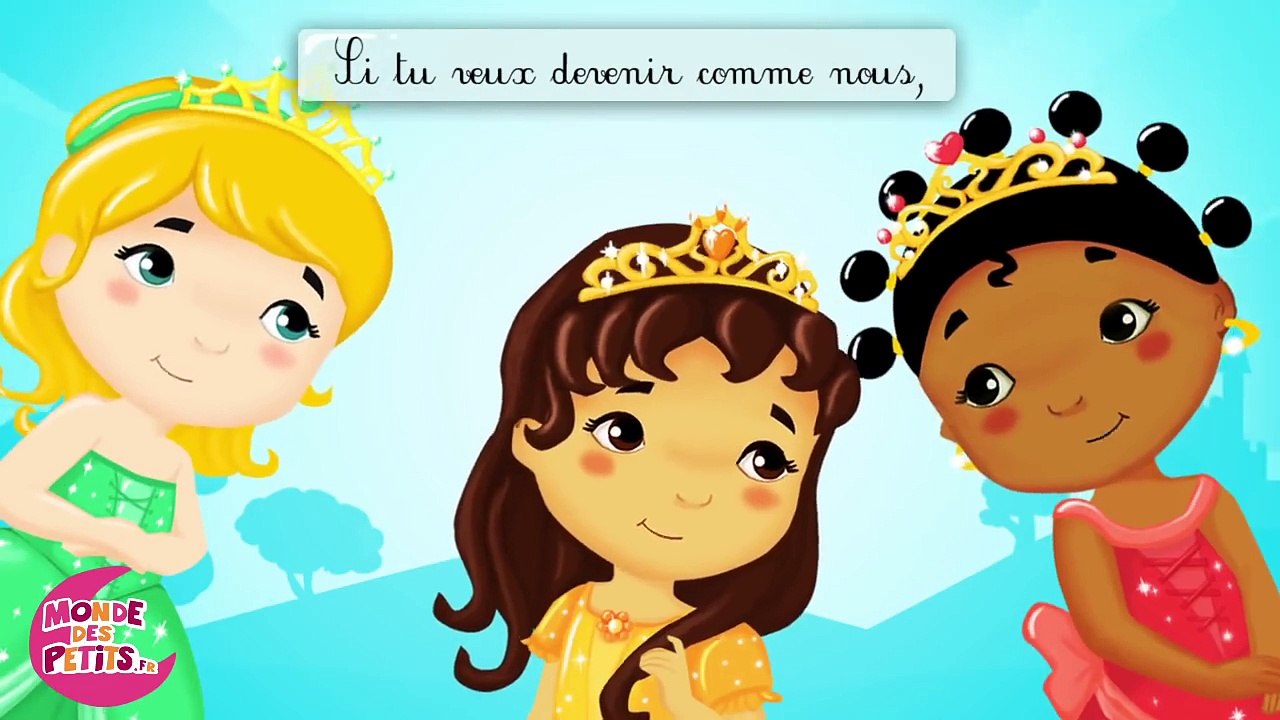 Les petites princesses du monde - Chanson - Comptine