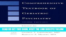 Ebook Comprehensive Textbook of Geriatric Psychiatry (Third Edition) (Norton Professional Books)