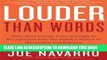 [New] Ebook Louder Than Words: Take Your Career from Average to Exceptional with the Hidden Power