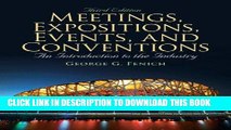 [New] Ebook Meetings, Expositions, Events   Conventions: An Introduction to the Industry (3rd