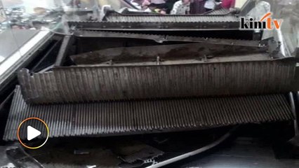 Video: Eskalator meletup di pusat beli-belah di Ampang