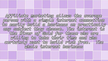 My 4 Step Affiliate Marketing Blueprint