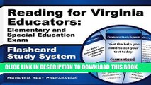 Read Now Reading for Virginia Educators: Elementary and Special Education Exam Flashcard Study