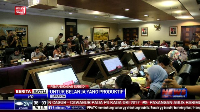 Menkeu: Subsidi Dipangkas untuk Program Infrastruktur