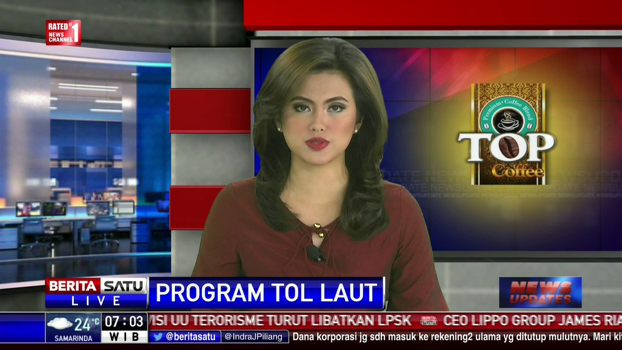 Menhub Lepas Kapal Tol Laut ke Natuna dan Riau