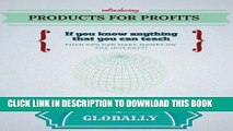 [Free Read] Products for Profits: Ideas for intellectual products to sell online for teachers,