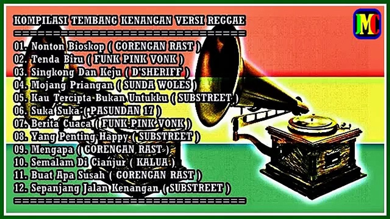 Kompilasi Tembang Kenangan Versi Reggae