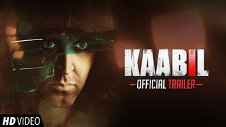 Kaabil Official Trailer | Hrithik Roshan | Yami Gautam | 26th Jan 2017