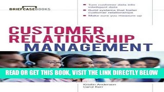 [New] Ebook Customer Relationship Management (Briefcase Books Series) Free Read
