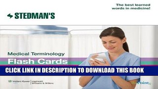 Read Now Stedman s Medical Terminology Flash Cards Download Online