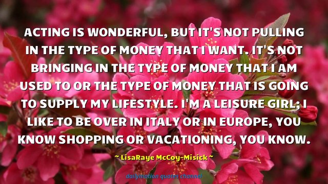 LisaRaye McCoy-Misick Quotes #1