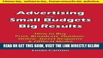 [New] Ebook Advertising with Small Budgets for Big Results: How to buy print, broadcast, outdoor,