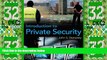 Big Deals  Introduction to Private Security  Best Seller Books Most Wanted