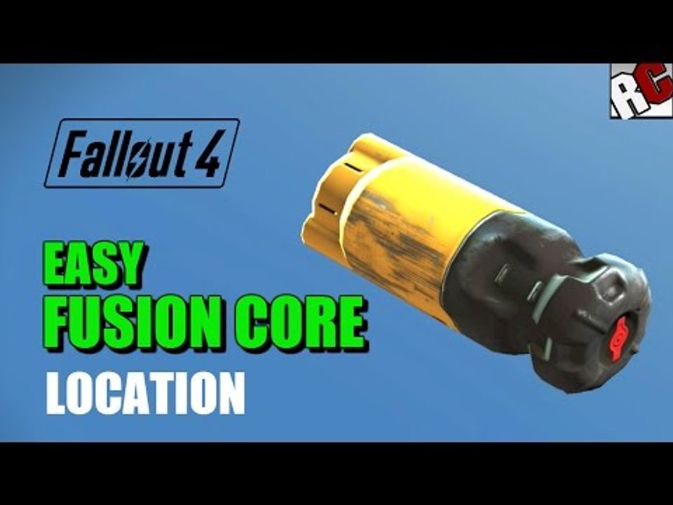 Fallout 4 EASY FUSION CORE Location at the beginning of the game