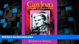 Big Deals  Cardozo: A Study in Reputation  Best Seller Books Best Seller