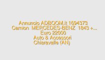 Camion  MERCEDES-BENZ  1843 +...