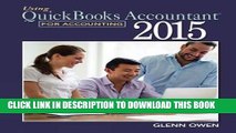 [PDF] Using QuickBooks Accountant 2015 for Accounting (with QuickBooks CD-ROM) Download Free