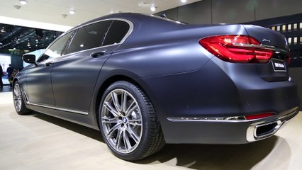 BMW 750d Quadriturbo at Paris Motor Show 2016