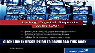 [New] Ebook Using Crystal Reports with SAP Free Online