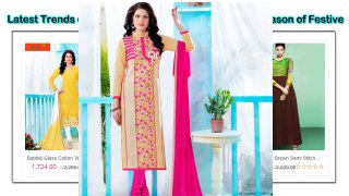 Latest Trends of Salwar Suits for that Approaching Season of Festive
