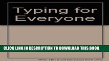 [New] Ebook Typing for Everyone (Arco Typing   Keyboarding for Everyone) Free Read