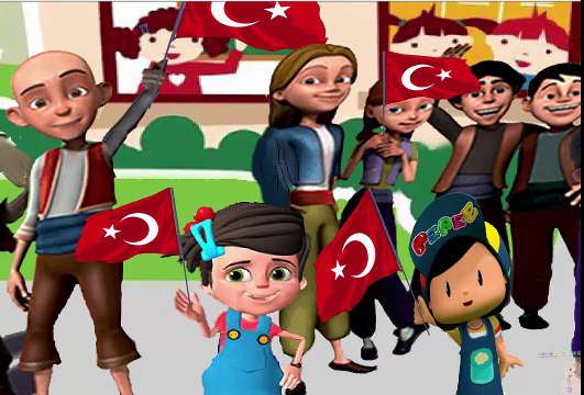 29 Ekim Cumhuriyet Bayramına özel animasyon klibi