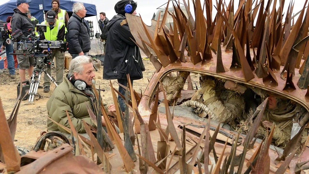Behind the scenes - Max and Furiosa   Mad Max   Fury Road