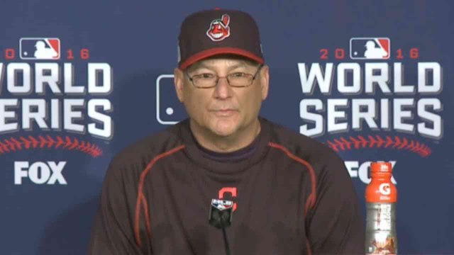 Indians Take World Series Opener