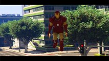 Combat entre Iron Man et Hulk dans GTA V... Qui gagne ?