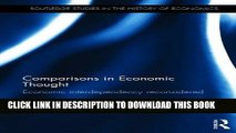 [Ebook] Comparisons in Economic Thought: Economic interdependency reconsidered (Routledge Studies