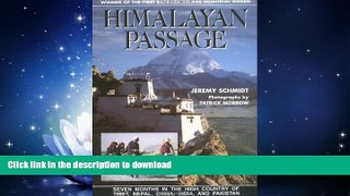 READ  Himalayan Passage: Seven Months in the High Country of Tibet Nepal China India and Pakistan