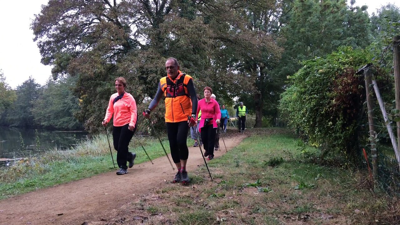 Séance de Marche Nordique Niveau santé