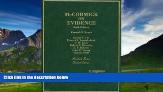 Big Deals  Mccormick on Evidence (Hornbooks)  Best Seller Books Best Seller
